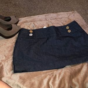 Jean Mini Skirt
